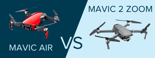 Mavic Air vs Mavic 2 Zoom